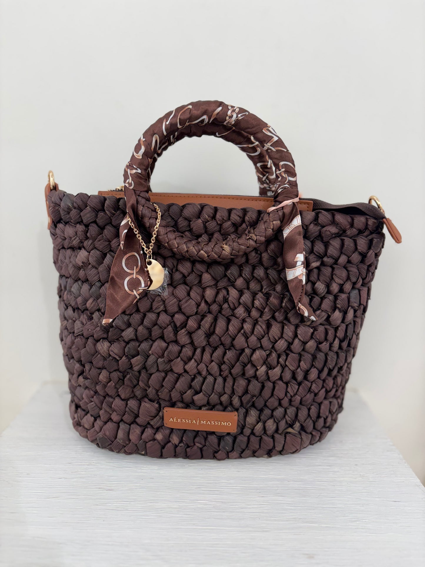 Borsa in paglia S5501 Alessia Massimo