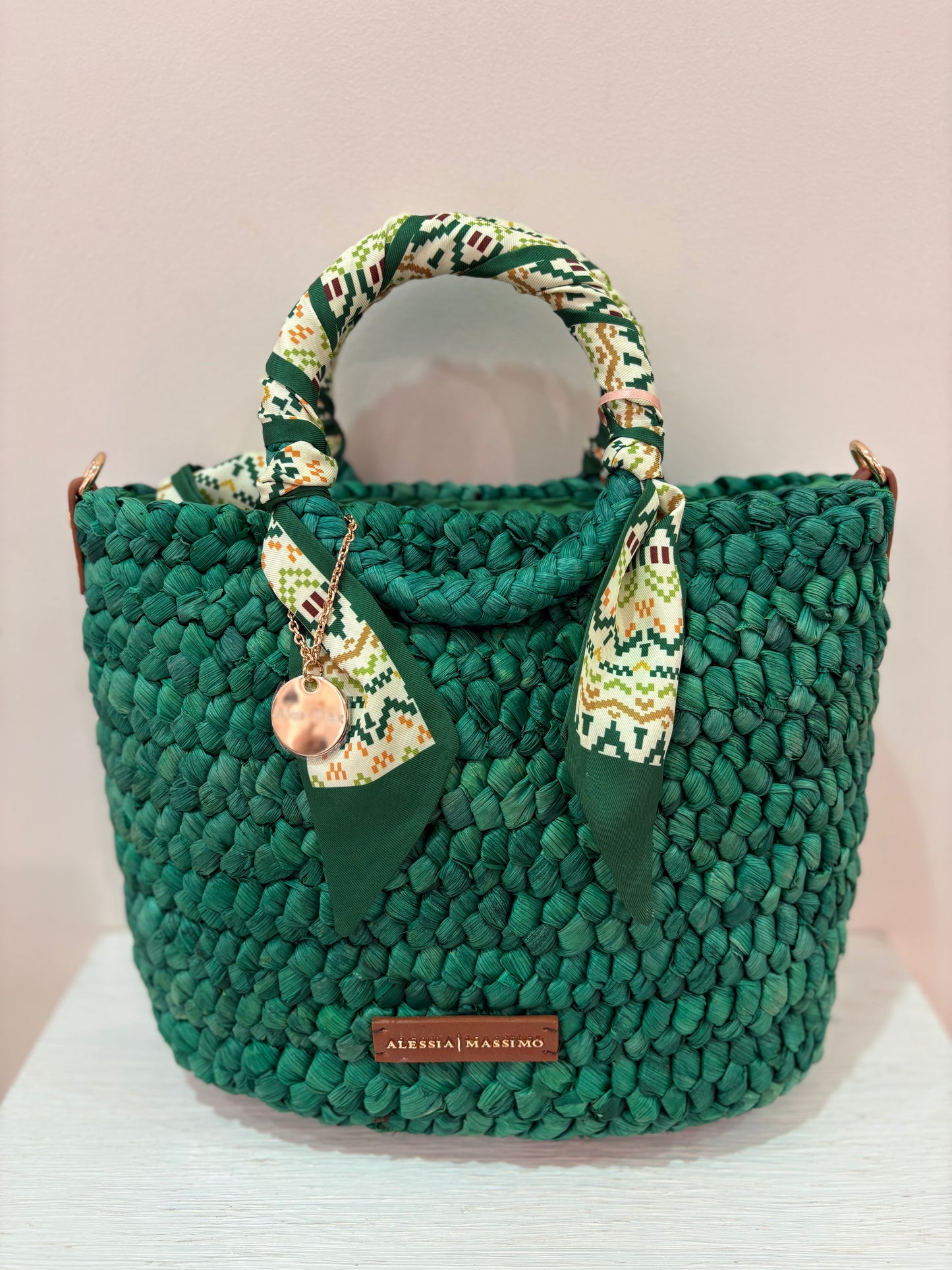 Borsa in paglia S5501 Alessia Massimo