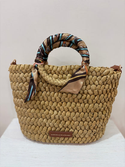 Borsa in paglia S5501 Alessia Massimo