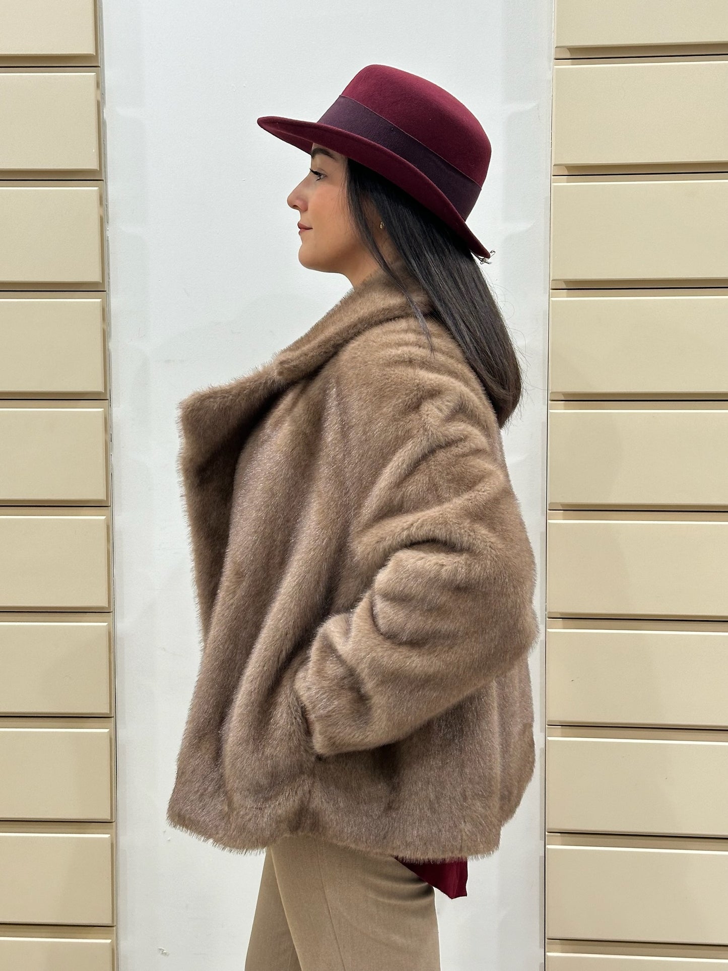 Giacca Ecopelliccia GA9100 Alessia Massimo