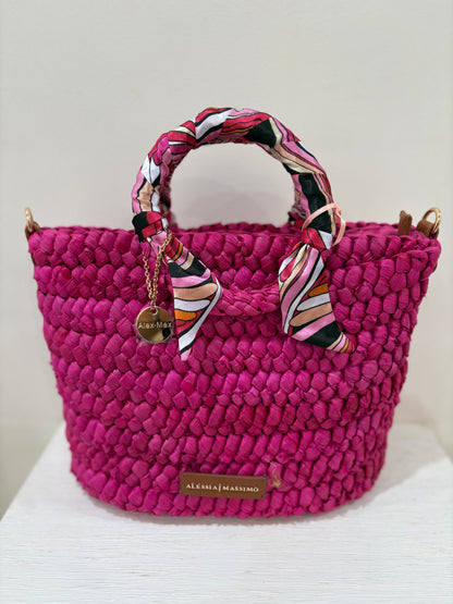 Borsa in paglia S5501 Alessia Massimo
