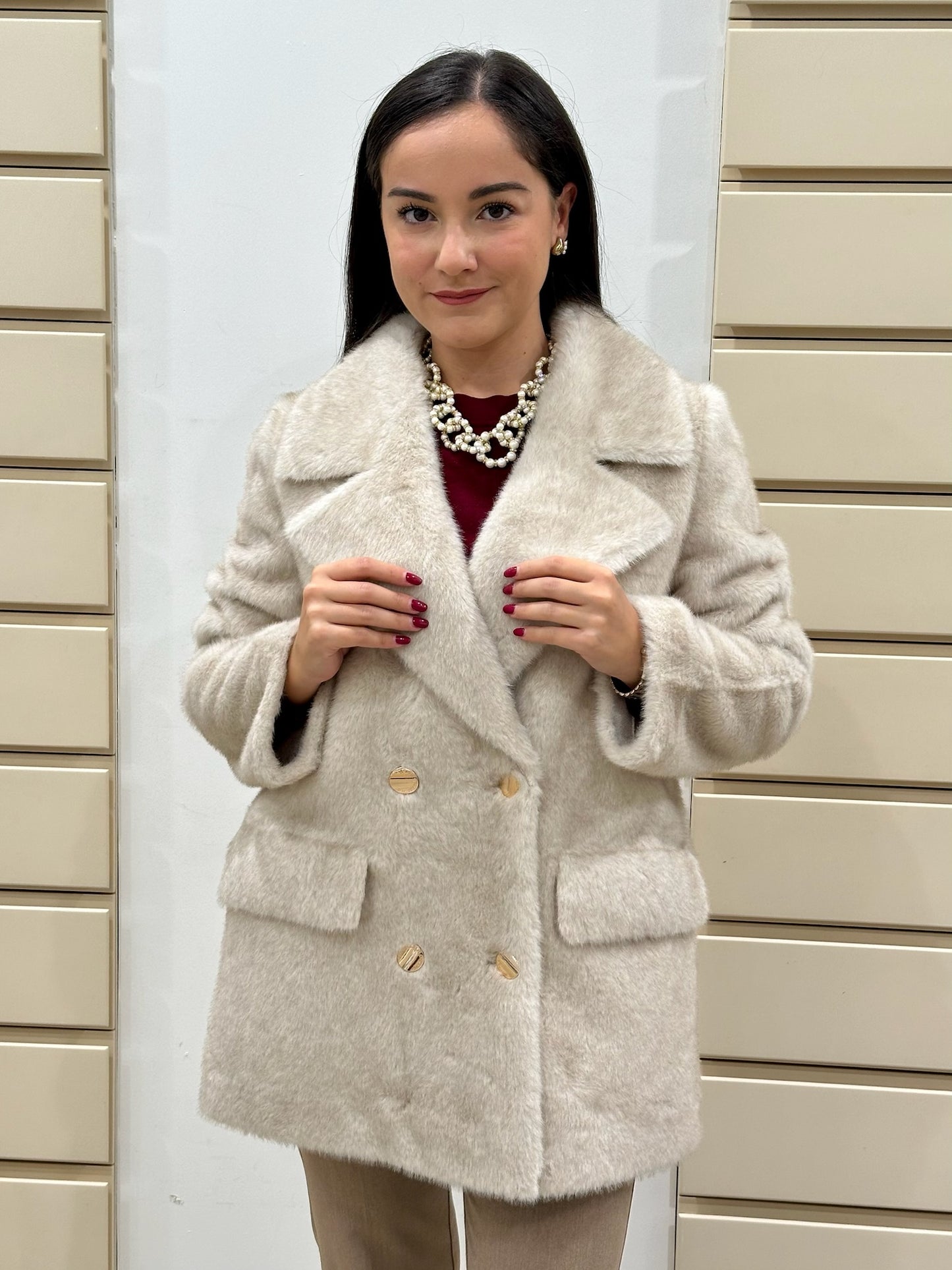 Giacca Ecopelliccia GA9101 Alessia Massimo