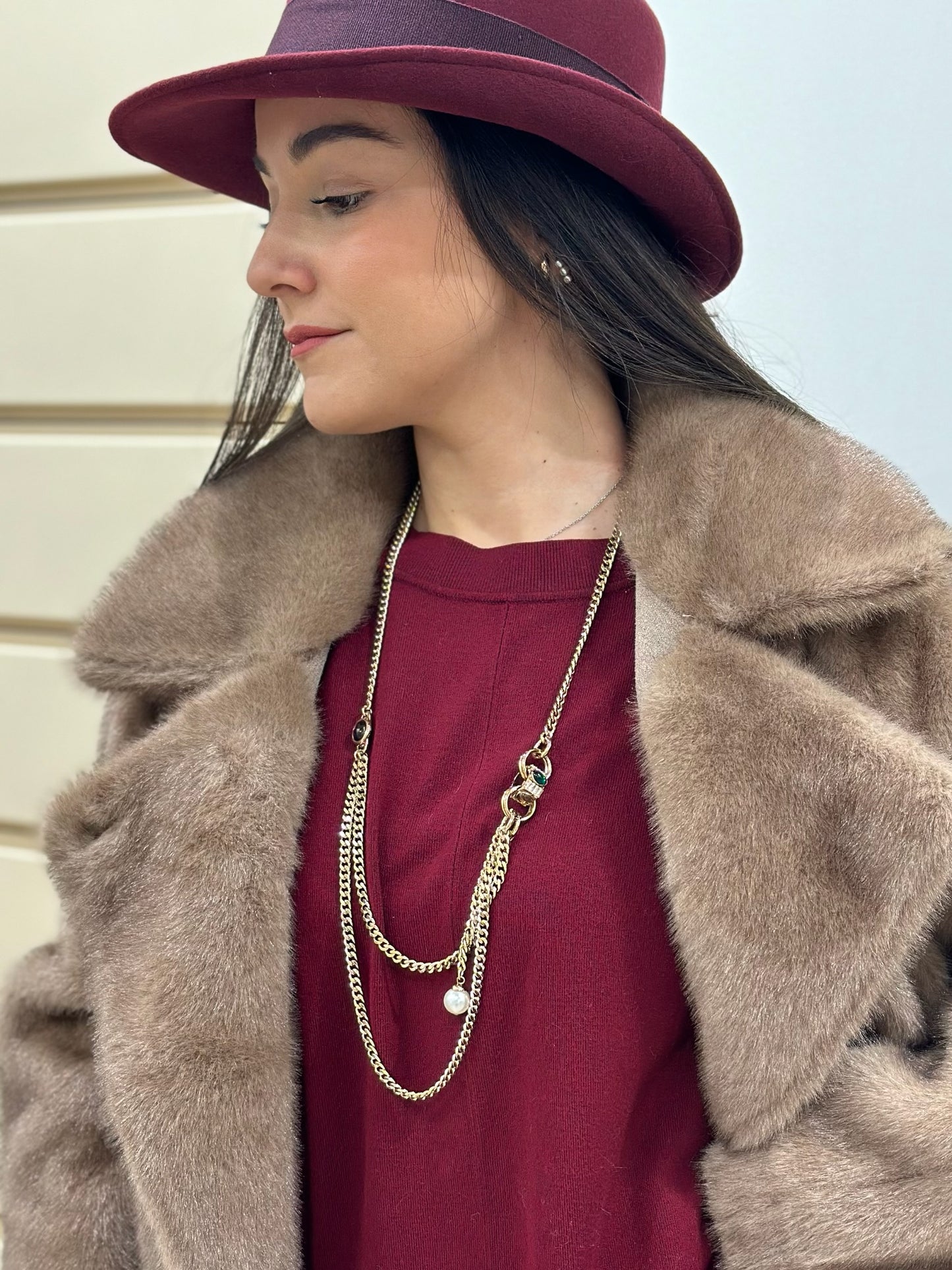 Giacca Ecopelliccia GA9100 Alessia Massimo