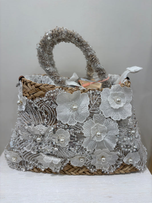 Borsa in paglia S2214 Alessia Massimo