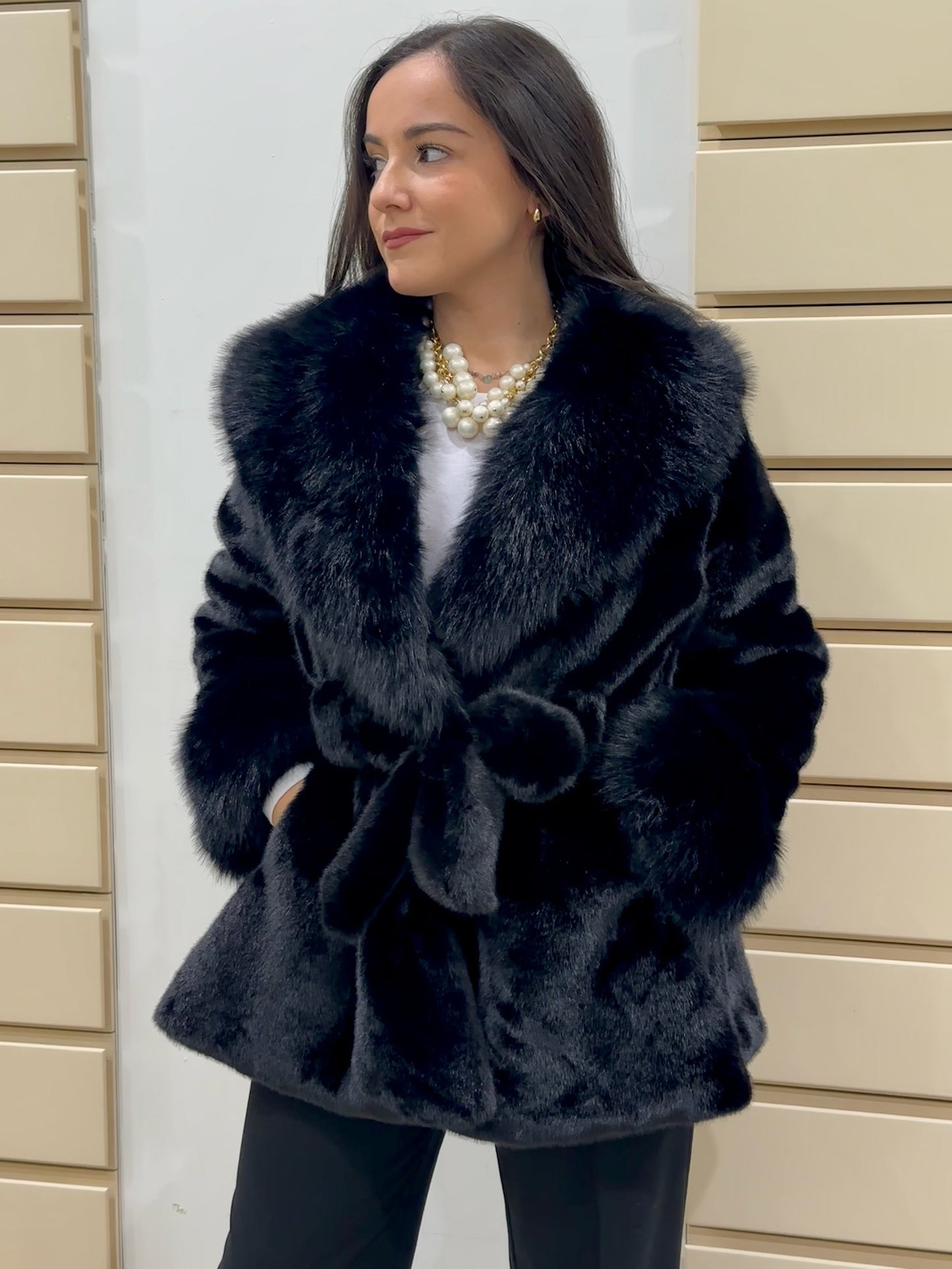 Cappotto Ecopelliccia G800 MBRC