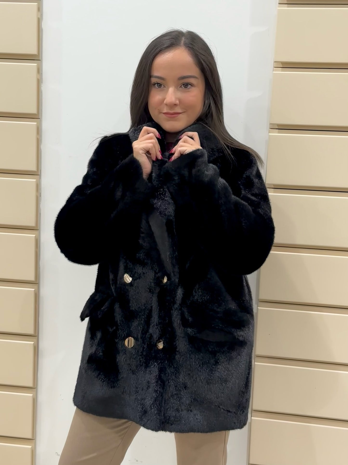 Giacca Ecopelliccia GA9101 Alessia Massimo