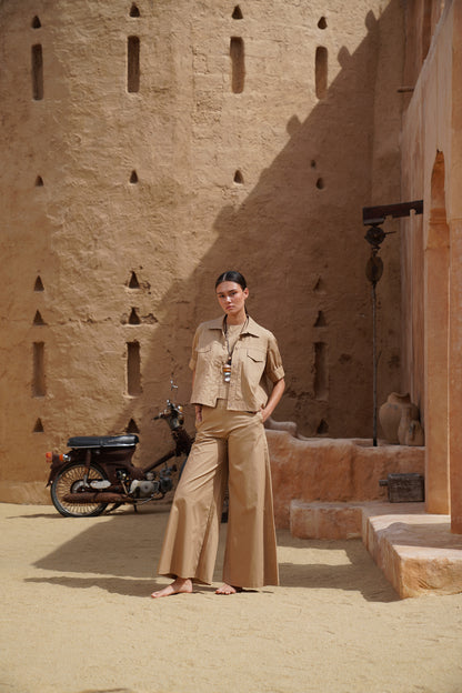 Pantaloni in cotone Lalit Karakorum