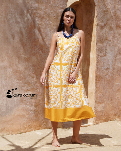 Vestito in cotone Berenice Karakorum